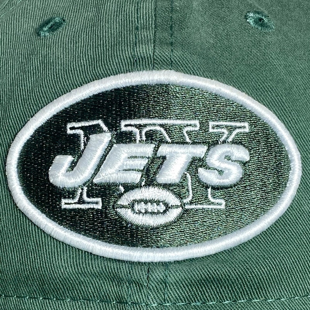 New Era 9Forty New York Jets Hat Cap Adjustable Snapback Green NFL. - Picture 2 of 13